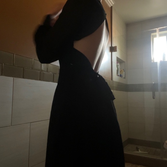 long sleeve backless maxi dress The Original Dress Collar Polo Sky Blue S main image 1